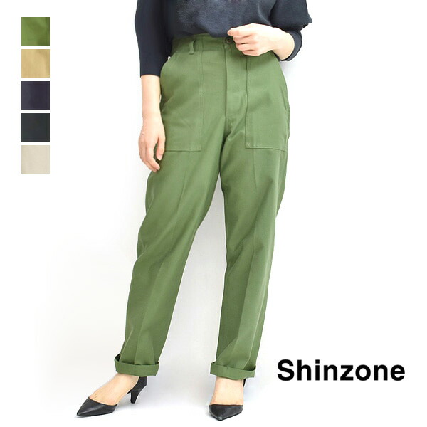 ＼最大限度2000円OFF引き換え証!百貨店SALE!6/11(木)01:59まで／THE SHINZONE シン領域 BAKER PANTS ベイカーパンツ カーキ 15AMSPA18 レディース【カーキ/ベージュ/米国海軍/黒いこと/エクリュ】【貨物輸送無料】