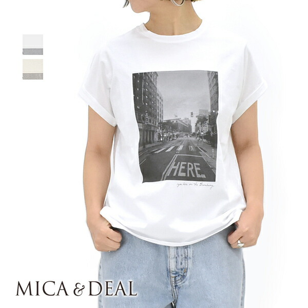 【セール/30%OFF】ottilie オティーリエ プリントTシャツ "NewYork College" カレッジT 半袖 251209 レディース【SALE】【返品・交換不可】 セール/30%OFF】ottilie オティーリエ プリントTシャツ 