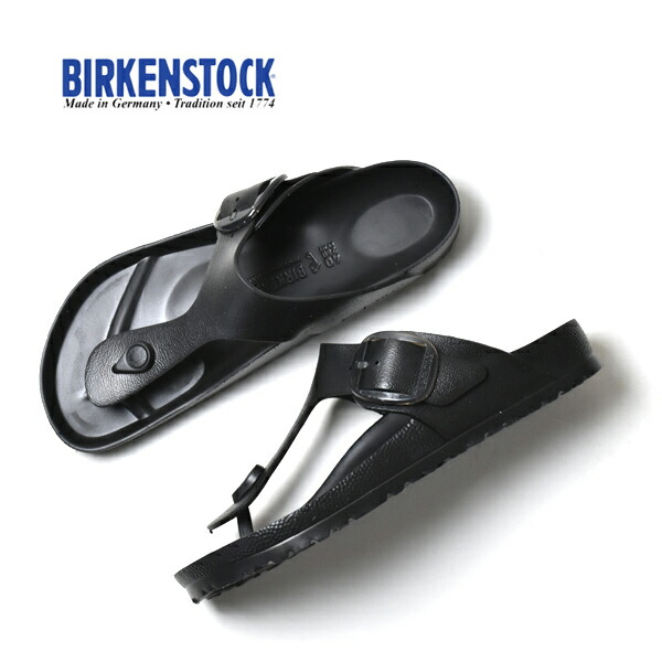 【26SS】BIRKENSTOCK ビルケンシュトック ギゼ GIZEH Big Buckle EVA ビッグバックル 1031370 メンズ レディース【黒いこと】【貨物輸送無料】