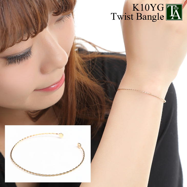 【10金☆】イーグル バングル K10 シルバー925 ブレスレット ゴールド 楽天市場】バングル 10K K10 10金ゴールド 太陽神 サンマーク