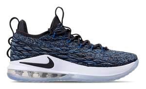 ナイキ メンズ レブロン15 Nike Lebron 15 XV Low バッシュ Signal Blue/Thunder Grey ローカット|trois HOMME
