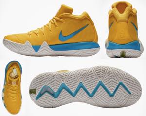 好きに ナイキ キッズ レディース カイリー４ Nike Kyrie 4 Gs Kix バッシュ Amarillo Multi Cereal Pack ミニバス Fucoa Cl