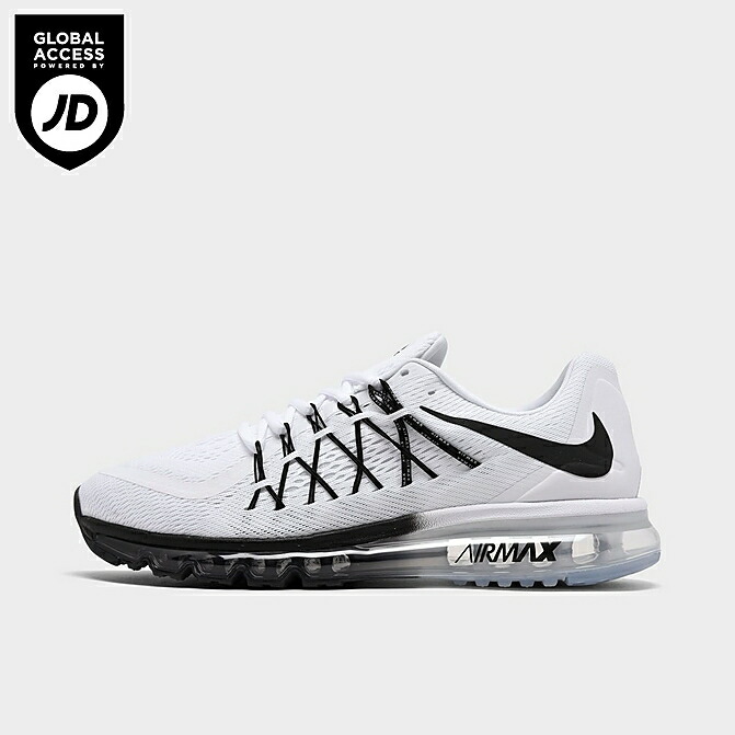 ナイキ メンズ エア湖マックス２０１５ Nike Air Max 2015 駈けっくらシューズ White/Black