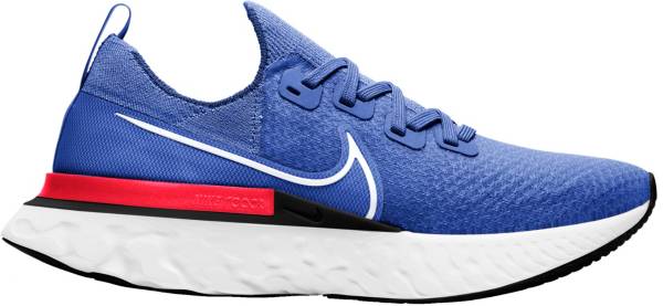 ナイキ メンズ シューズ Nike React Infinity Run Flyknit ランニングシューズ Racer Blue/White/Bright Crimson/Black|trois HOMME