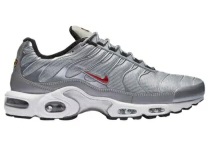 Nike Air Max Plus メンズ Metallic Silver/Varsity Red/White/Black ナイキ スニーカー エアマックス プラス