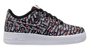 ナイキ ボーイズ/キッズ/レディース Nike Air Force 1 Low LV8 "JDI" エアフォース ローカット Black/Total Orange/White｜ｔｒｏｉｓ　ＨＯＭＭＥ