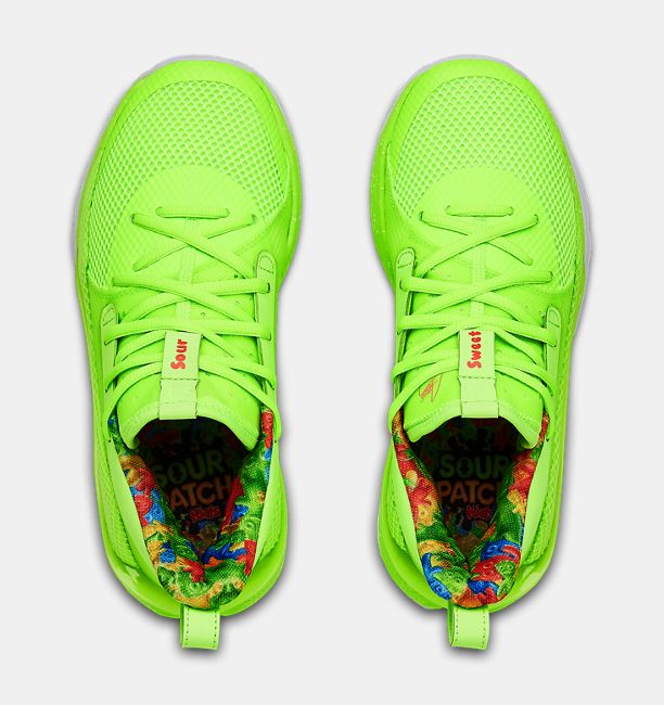 商品追加値下げ在庫復活 アンダーアーマー キッズ レディース カリー７ Under Armour Curry 7 Gs バッシュ Lime Light Phosphor Green Fucoa Cl