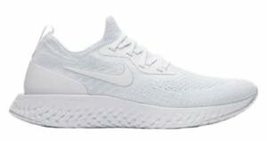 格安即決 ナイキ メンズ ランニングシューズ Nike Epic React Flyknit エピック リアクト フライニット スニーカー White White Pure Platinum ｔｒｏｉｓ ｈｏｍｍｅ 安いそれに目立つ Ladiclinic Ladilaservision Com