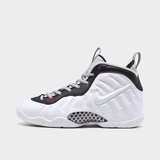 ナイキ キッズ/レディース リトルポジット Nike Little Posite Pro バッシュ White/Black/Team Red｜ｔｒｏｉｓ　ＨＯＭＭＥ
