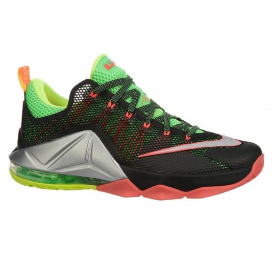 Nike Lebron Xii 12 Lowメンズ Hyper Black Green Strike Volt Metallic Silver ナイキ バッシュ レブロンジェームス Relentlessvb Com