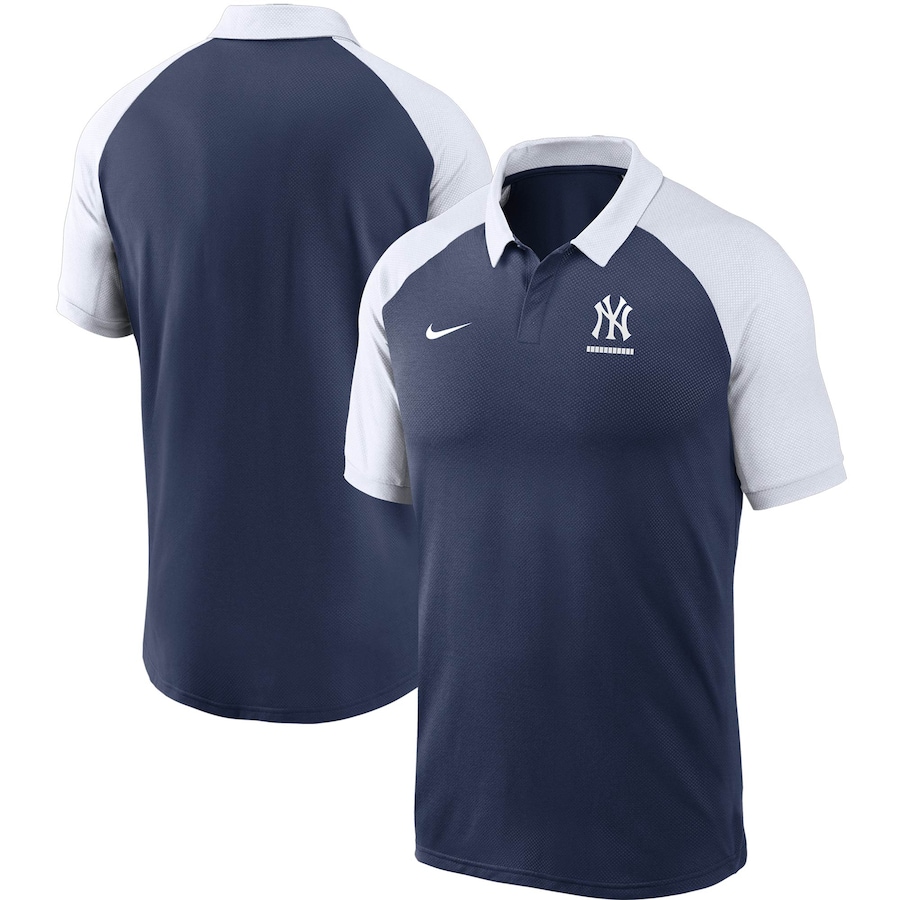 最適な価格 ナイキ メンズ ポロシャツ New York Yankees Nike Legacy Tri Blend Raglan Performance Polo 半袖 ゴルフ Navy 手数料安い Www Facisaune Edu Py