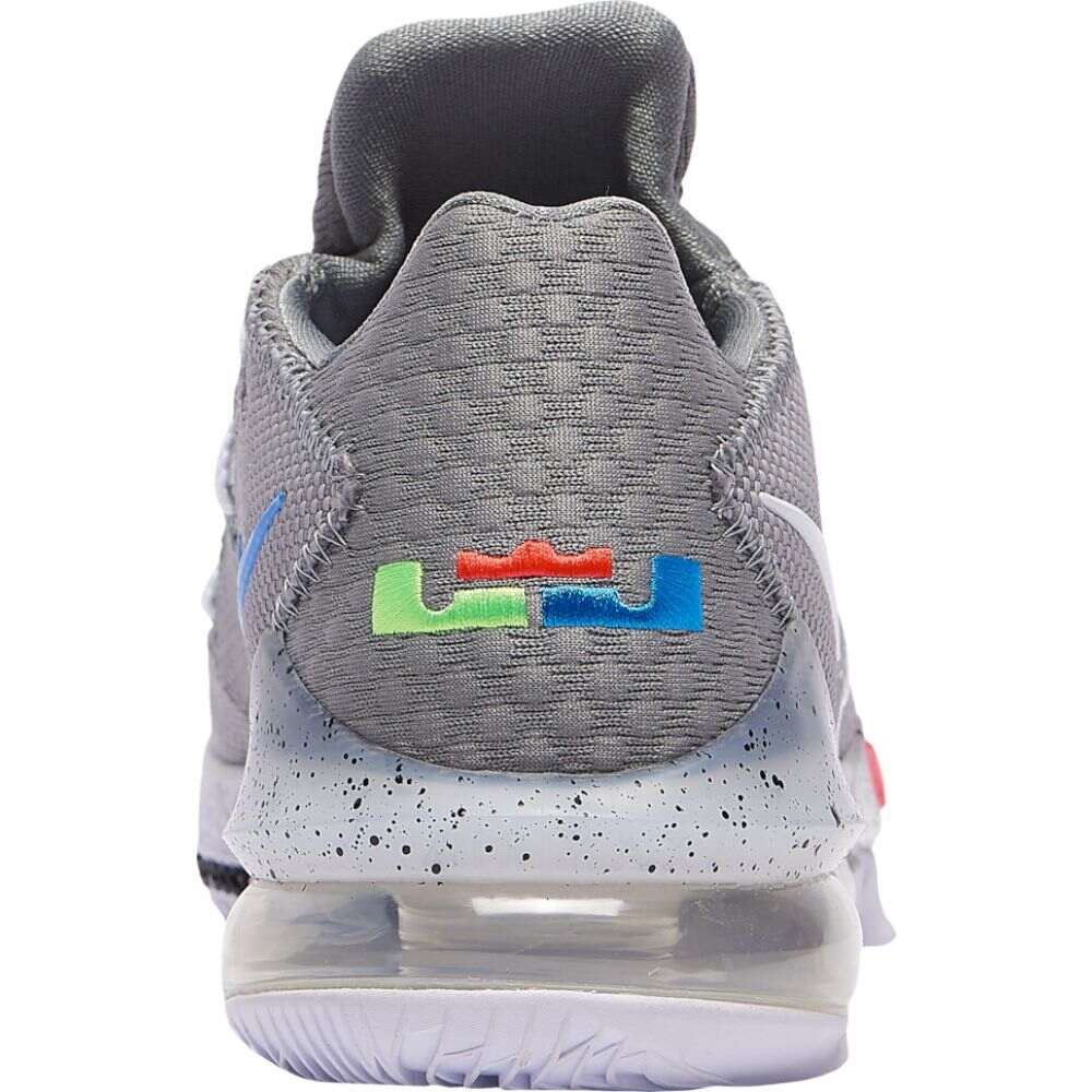 人気の雑貨がズラリ Lebron ナイキ Light Smoke レブロン１７ White メンズ Nike Particle 17 Grey Low バッシュ バスケットボール