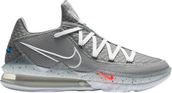 0円 21春の新作 ナイキ メンズ レブロン１７ Nike Lebron 17 Low バッシュ Particle Grey White Light Smoke