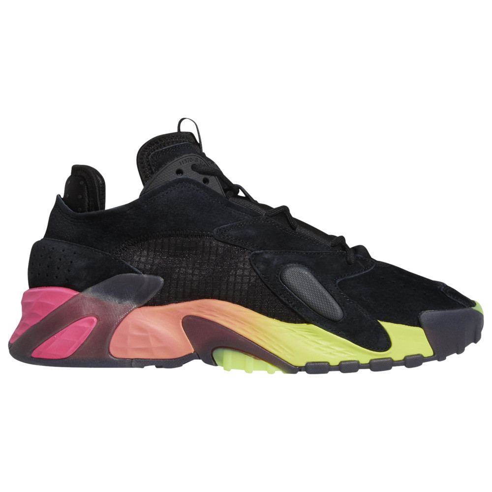 アディダス メンズ ストリートボール adidas Streetball バッシュ スニーカー Black/Solar Yellow/Shock Pink|trois HOMME