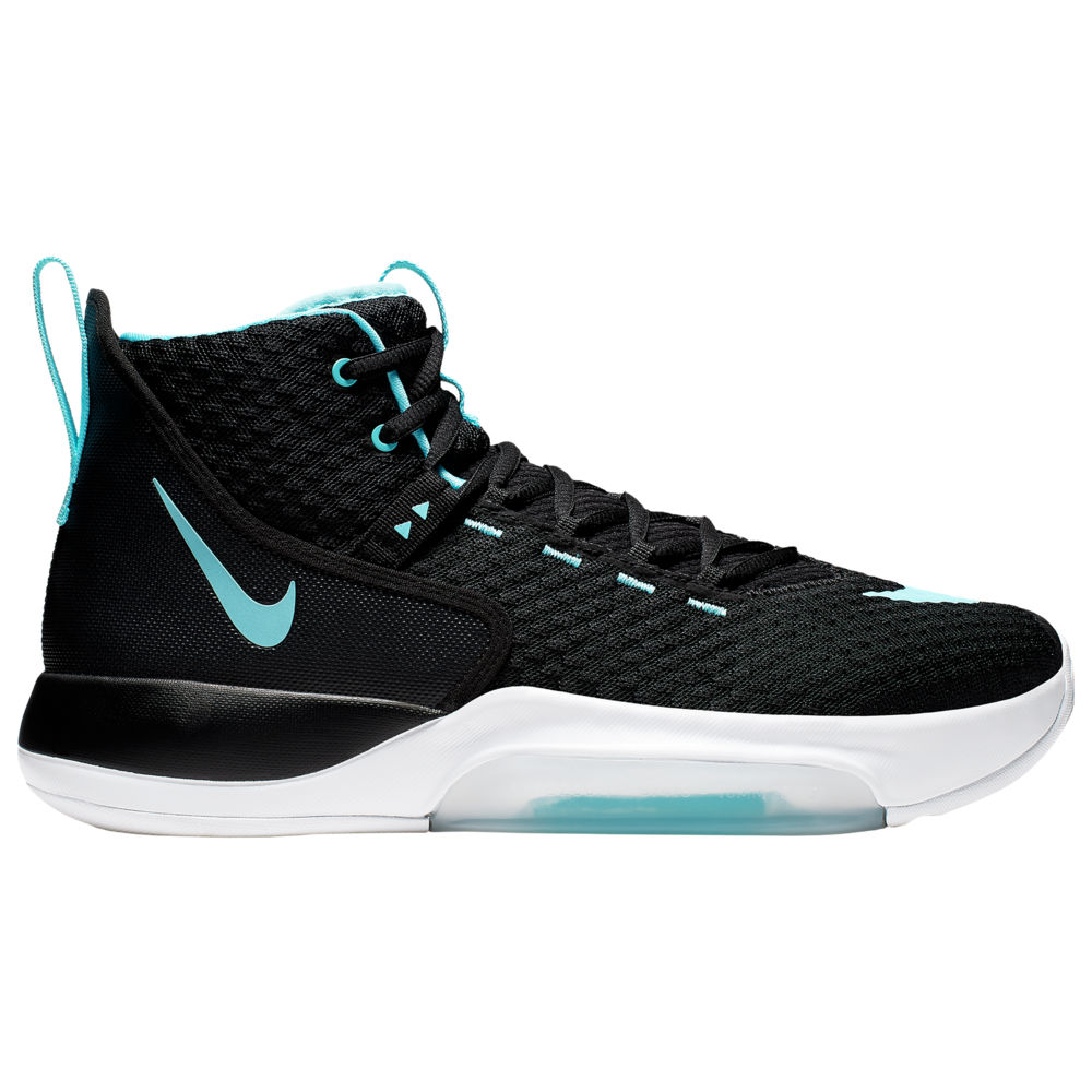 ナイキ メンズ ズームライズ Nike Zoom Rize バッシュ Black/Aura Green/White｜ｔｒｏｉｓ　ＨＯＭＭＥ