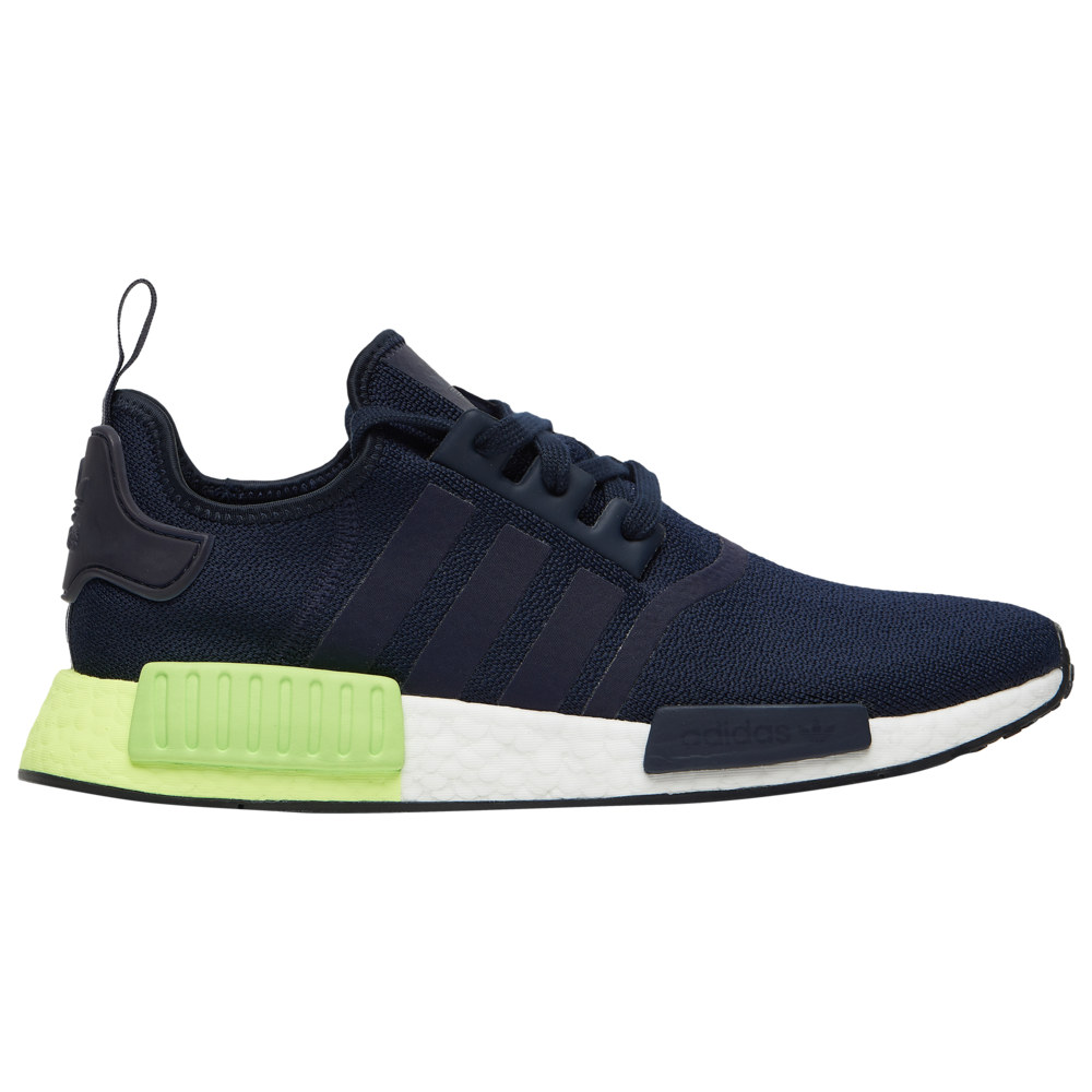 アディダス メンズ スニーカー adidas Originals NMD R1 ランニングシューズ Legend Ink/Legend Ink/Hi Res Yellow|trois HOMME