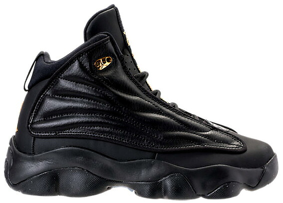 ジョーダン キッズ/レディース バッシュ Jordan Pro Strong スニーカー Black/Black|trois HOMME