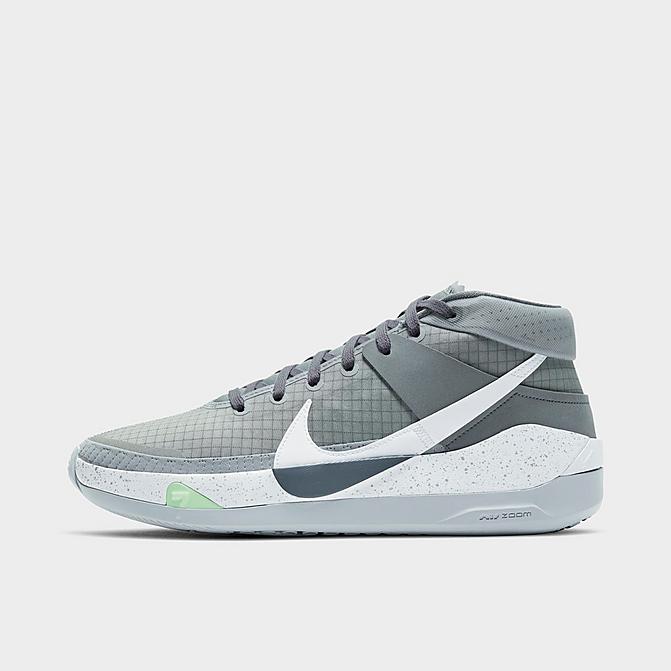 ナイキ メンズ 提げ篭シューズ Nike KD13 バッシュ Wolf Grey/White/Cool Grey