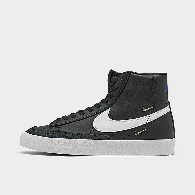 ナイキ レディース Nike Blazer Mid \u002777 SE スニーカー Black/White/Hyper Royal