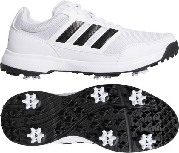 アディダス メンズ adidas Tech Response 2.0 Golf Shoes ゴルフシューズ WHITE/BLACK メンズファッション-トップス-パーカー