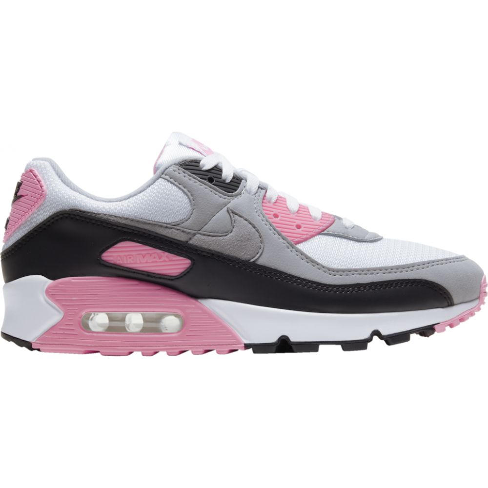 NIKE（ナイキ）AIRMAX スニーカー 楽天市場】NIKE AIR MAX 90 LTR (GS) white/bright crimson