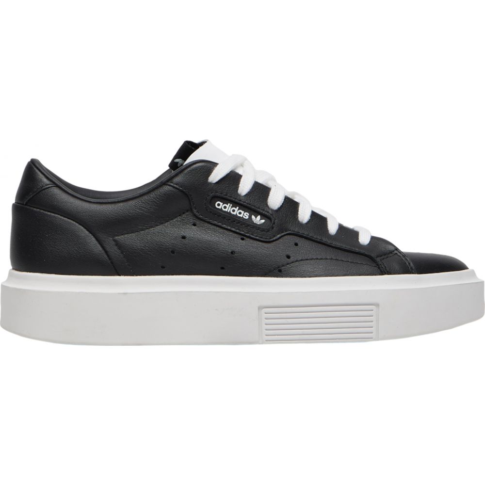 アディダス オリジナルス ウィメンズ adidas Originals Sleek Super スニーカー Black/Black/White