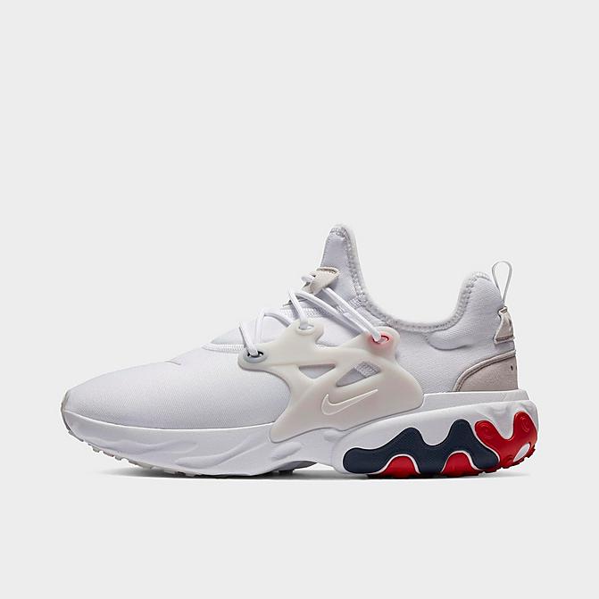 ナイキ メンズ ランニングシューズ Nike React Presto スニーカー White/Midnight Navy/University Red