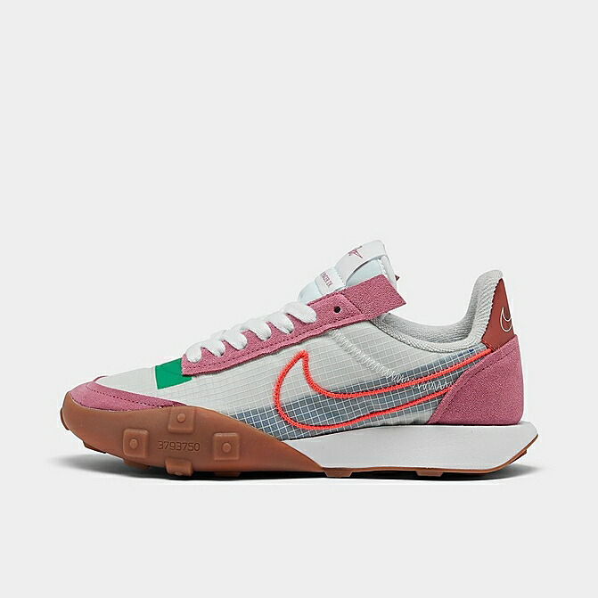 ナイキ レディース シューズ Nike Waffle Racer 2X スニーカー Desert Berry/Light Silver/White/Bright Crimson