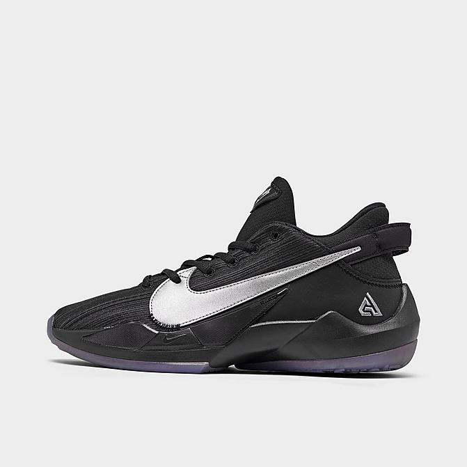 ナイキ キッズ/レディース フリーク２ Nike Freak 2 GS バッシュ ミニバス Black/Metallic Silver/Atomic Pink｜ｔｒｏｉｓ　ＨＯＭＭＥ