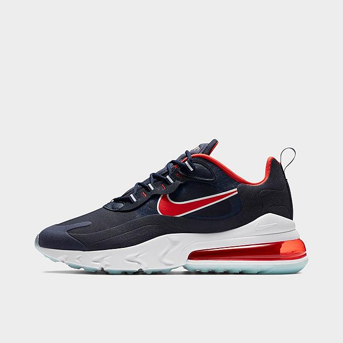 ナイキ メンズ エア湖マックス２７０ Nike Air Max 270 React スニーカー Midnight Navy/Obsidian/White/Chile Red