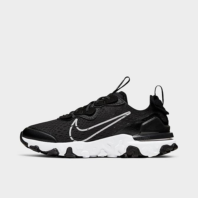 種類豊富な品揃え Nike キッズ レディース ナイキ React Black Black White ランニングシューズ Gs Vision Cd68 006 Www Egyhealthexpo Com