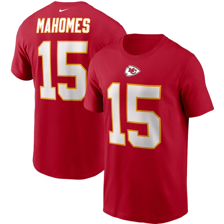 最新人気 ナイキ メンズ Tシャツ Patrick Mahomes Kansas City Chiefs Nike Name Number T Shirt Red ｔｒｏｉｓ ｈｏｍｍｅ 新品即決 Maccamotor Com