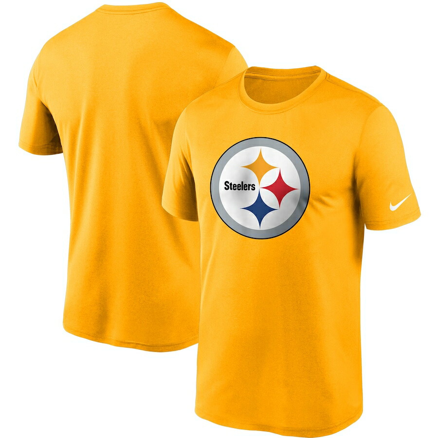 メンズ Tシャツ \"Pittsburgh Steelers\" Nike Logo Essential Legend Performance T-Shirt - Gold