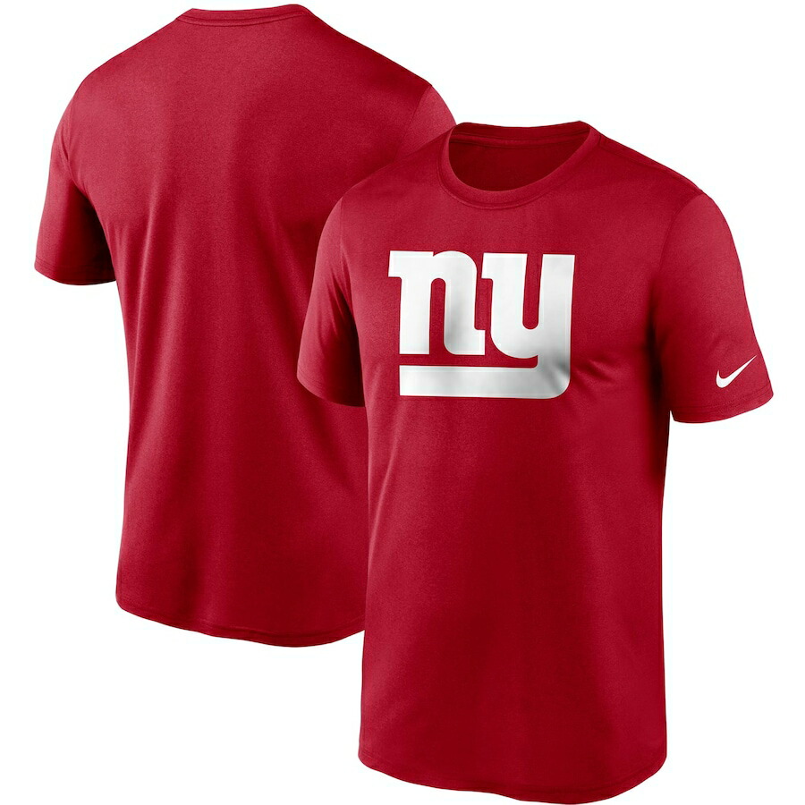ナイキ メンズ Tシャツ \"New York Giants\" Nike Logo Essential Legend Performance T-Shirt - Red