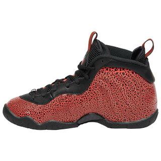 一部予約 ナイキ キッズ レディース リトルポジットワン Nike Little Posite One バッシュ Crimson Black Orange Fucoa Cl