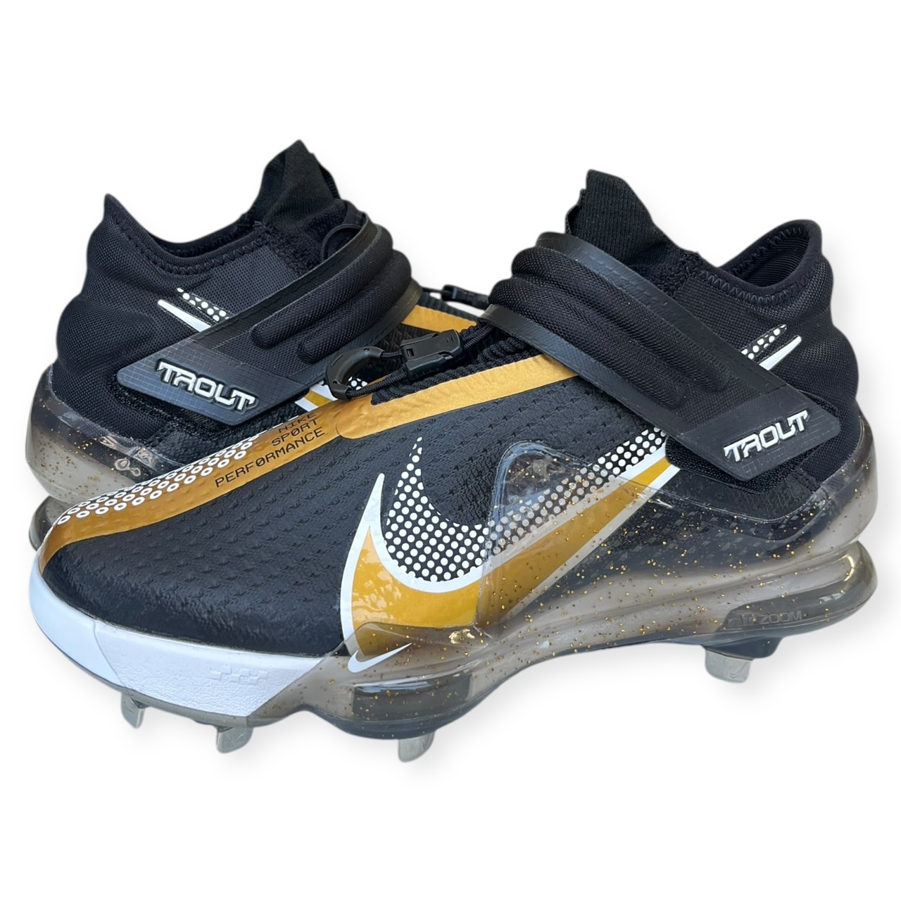 楽天市場】ナイキ 野球 スパイク 金具 トラウト 6 黒 ブラック