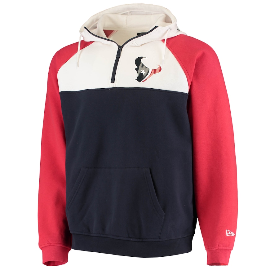 人気no 1 本体 ニューエラ メンズ ジャケット Houston Texans New Era Gametime Quarter Zip Hoodie Jacket Navy White ｔｒｏｉｓ ｈｏｍｍｅ 日本最大級 7copias Com Br