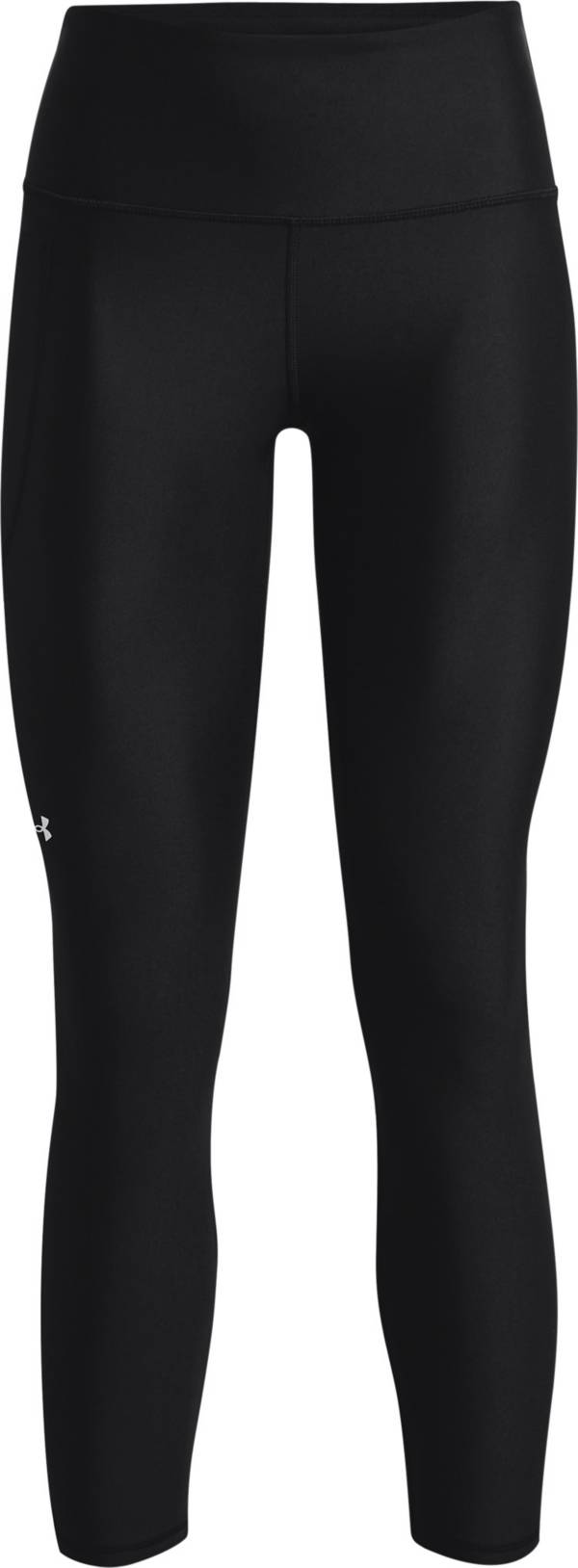 アンダーアーマー レディース レギンス Under Armour HeatGear High Rise 7/8 Leggings タイツ ヨガ フィットネス BLACK/WHITE|trois HOMME