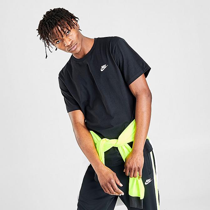 ナイキ メンズ Tシャツ Nike SportsWear Club T-Shirt 半袖 Black｜ｔｒｏｉｓ　ＨＯＭＭＥ