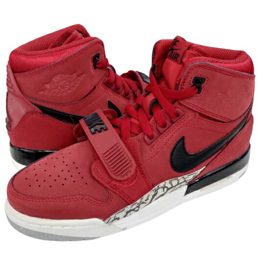 即納 エアジョーダン キッズ/レディース レガシー３１２ Air Jordan Legacy 312 GS スニーカー Varsity Red/Black/White キッズ・ジュニア用シューズ-バスケットボール-シューズ