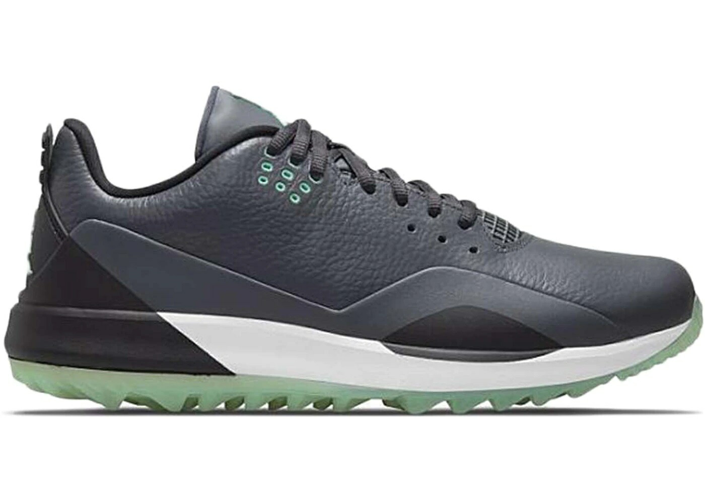 ジョーダン メンズ 29.0糎 ゴルフシューズ Jordan ADG 3 Golf - Grey Green Glow