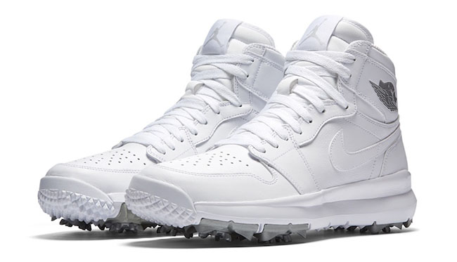 ナイキ　エアジョーダン1 レトロ　ゴルフシューズ　25.5 Nike Air Jordan 1 Golf Cleat Chicago エアジョーダン1 ゴルフ