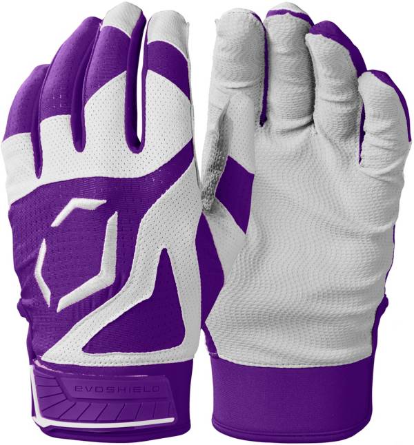 エボシールド キッズ バッティンググローブ Evoshield Youth SRZ 1 Batting Gloves - Purple