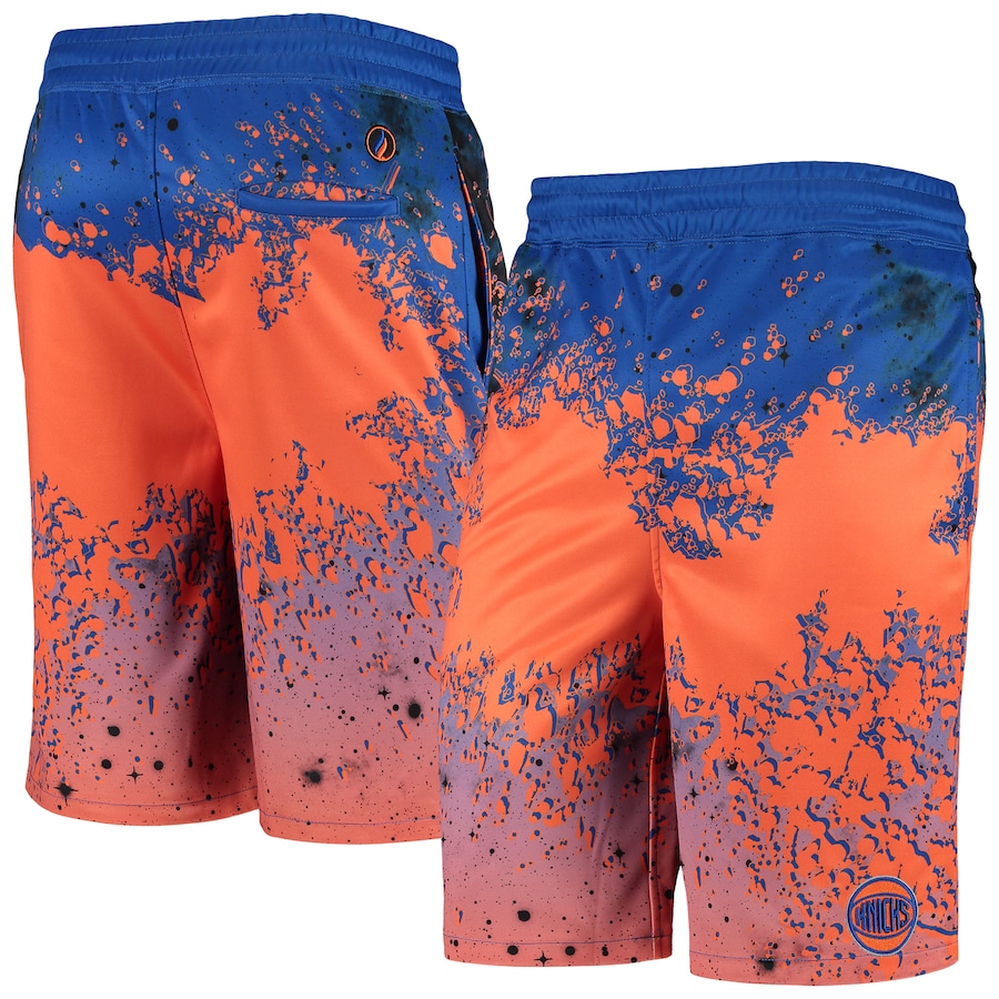 メンズ ハーフパンツ \"New York Knicks\" Oversized Shorts - Orange