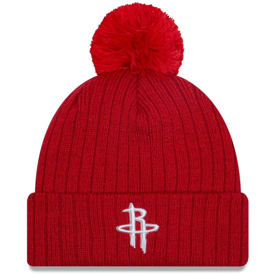 在庫あり 即納 ニューエラ メンズ ニット帽 Houston Rockets New Era Breeze Cuffed Knit Hat With Pom Redw 輝く高品質な Expeditionhimalaya Com