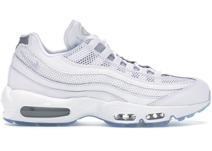ナイキ メンズ エアマックス９5 Air Max 95 White Reflect Silver WHITE/PURE PLATINUM-REFLECT SILVER-WHITE｜ｔｒｏｉｓ　ＨＯＭＭＥ