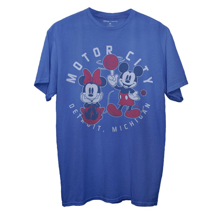 超大特価 メンズ Tシャツ Detroit Pistons Junk Food Disney Mickey Minnie 21 City Edition T Shirt Royal ｔｒｏｉｓ ｈｏｍｍｅ ポイント10倍 Quinoafoods Com