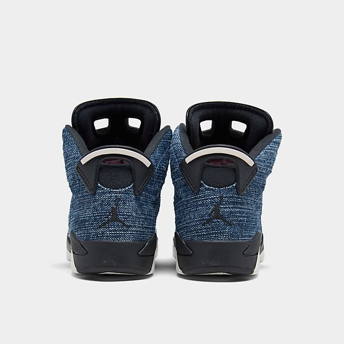 ジョーダンレトロ6キッズ/ジュニアAirJordanRetro6PreschoolPSバッシュWashedDenim/Black/Sail/VarsityRed