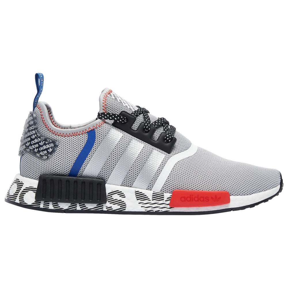 アディダス メンズ スニーカー adidas Originals NMD R1 ランニングシューズ Grey/Black/Royal|trois HOMME