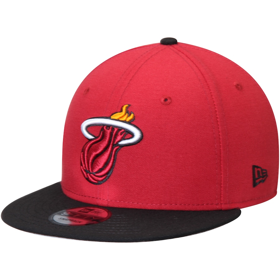 メンズ キャップ 現在7 8より発送の目安 New ニューエラ 9fifty Snapback メンズ帽子 送料無料 Adjustable 2 Tone キャップ Miami Heat Era Snapback Hat Red Black ｔｒｏｉｓ ｈｏｍｍｅ